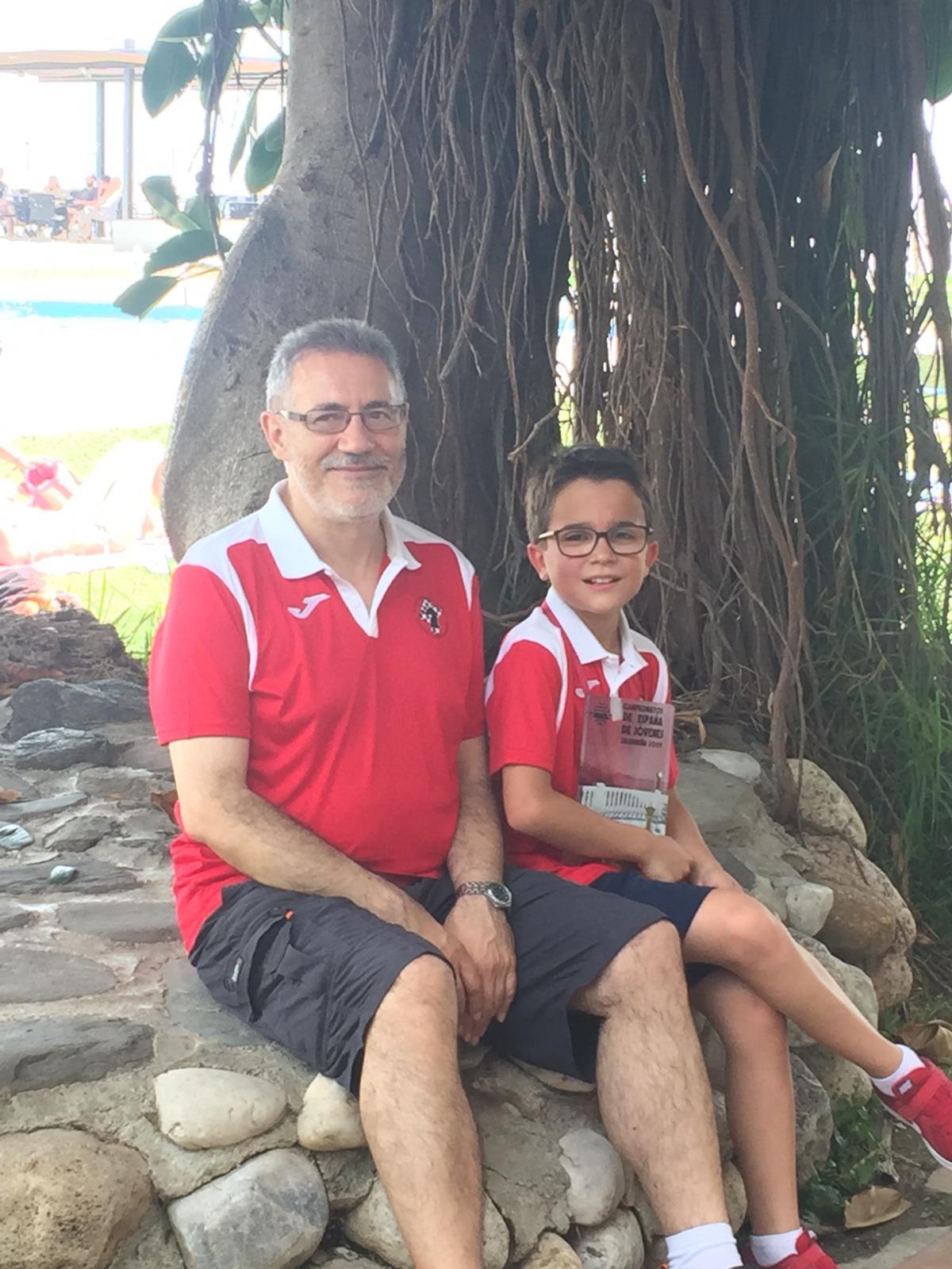 Campeon de España JAVIER HABANS Sub 12 2019 de Rápidas Salobreña